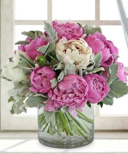 The Stunning Peony Arrangement in a Vase